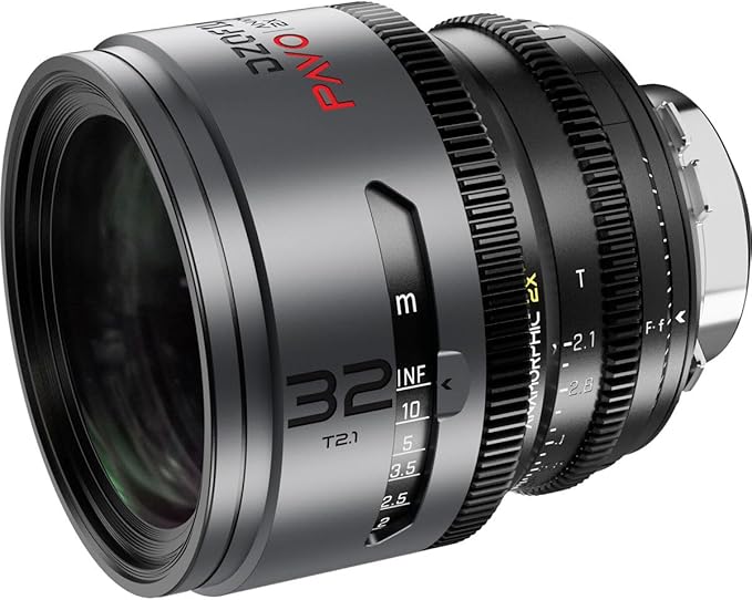 DZOFILM PAVO 2X Anamorphic Prime Lens for PL/EF Mount, Neutral Coating - 32mm, T2.1