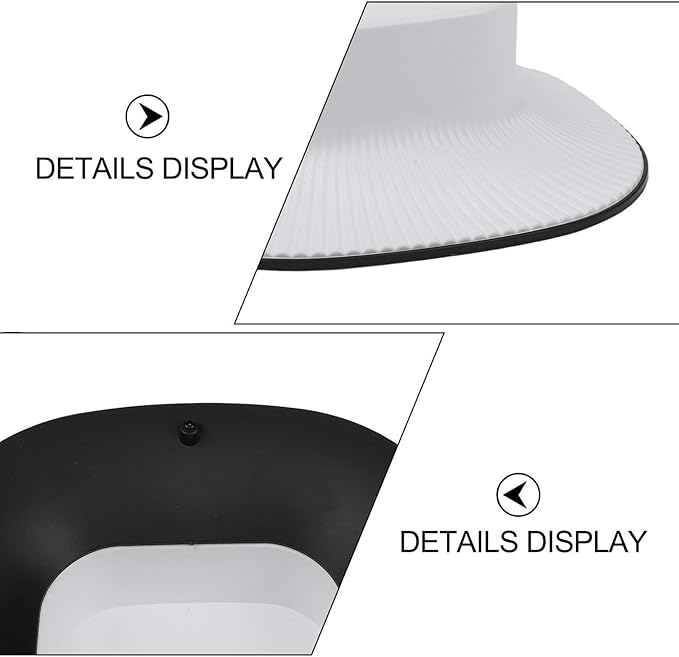 Deskbloom Outdoor Camera Rain Cover For Eufy For SoloCam E42/E30 And 4G LTE Cam S330, Dustproof Weather Protection, White, 18X14x6 Cm