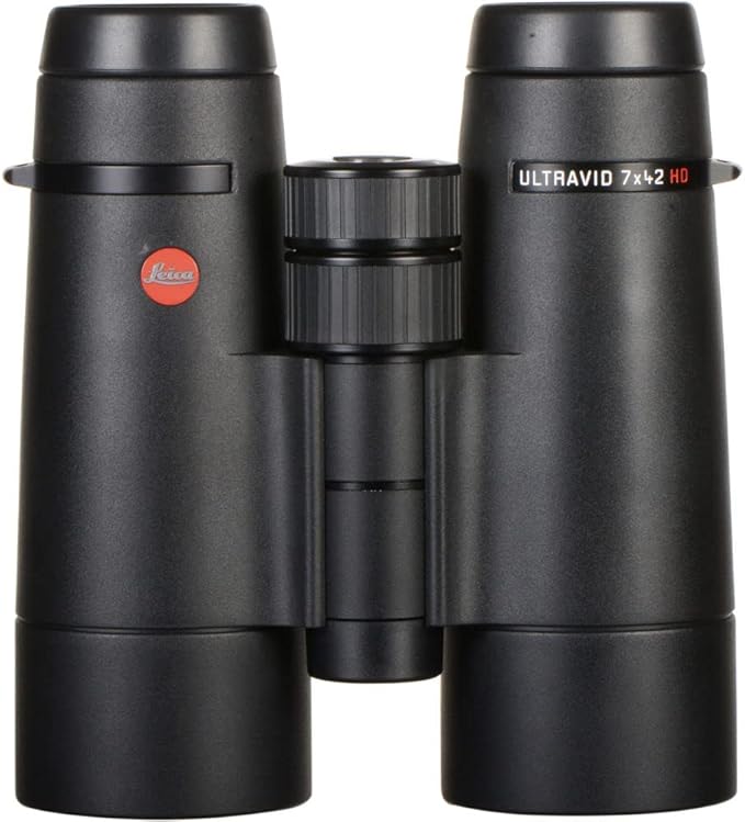 Leica 7x42 Ultravid HD-Plus Binoculars (40092) + Backpack + Full Size Monopod + Cleaning Set + 2 x Cap Keeper + Neck Strap