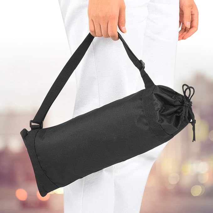 Pomya Camera Tripod Carrying Case, Portable Photography Tripod Carry Bag, Black, Oxford Padded Strap (45CM)