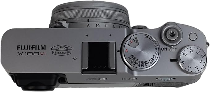 Foto&Tech Metal Hot Shoe Cover Cap Protector Compatible with Fujifilm X100V Camera (Black or Silver) (Black Hot Shoe Cover)