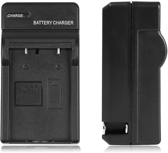 EN-EL5 Battery Charger for Nikon CoolPix 3700, 4200, 5200, 5900, 7900, P3, P4, P80, P90, P100, P500, P510, P520, P530, P5000, P5100, P6000, S10