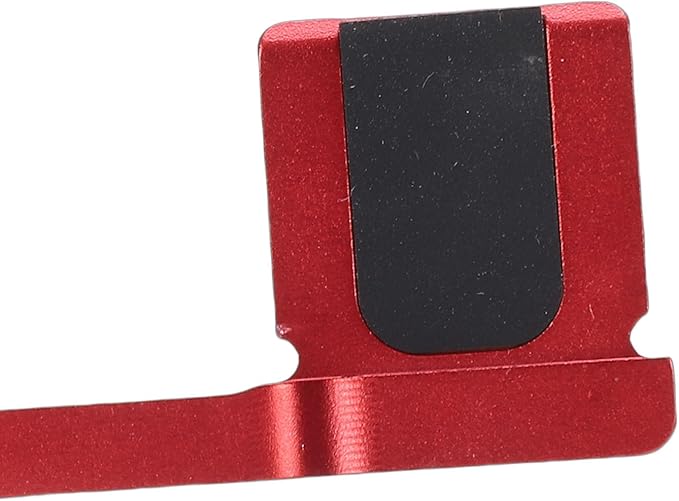 EBTOOLS Thumb Up Grip, CNC Machined Aluminum Alloy Thumb Rest for Q3 Camera, with Anti Scratch Silicone Pad for Stable Hand Hold (Red)