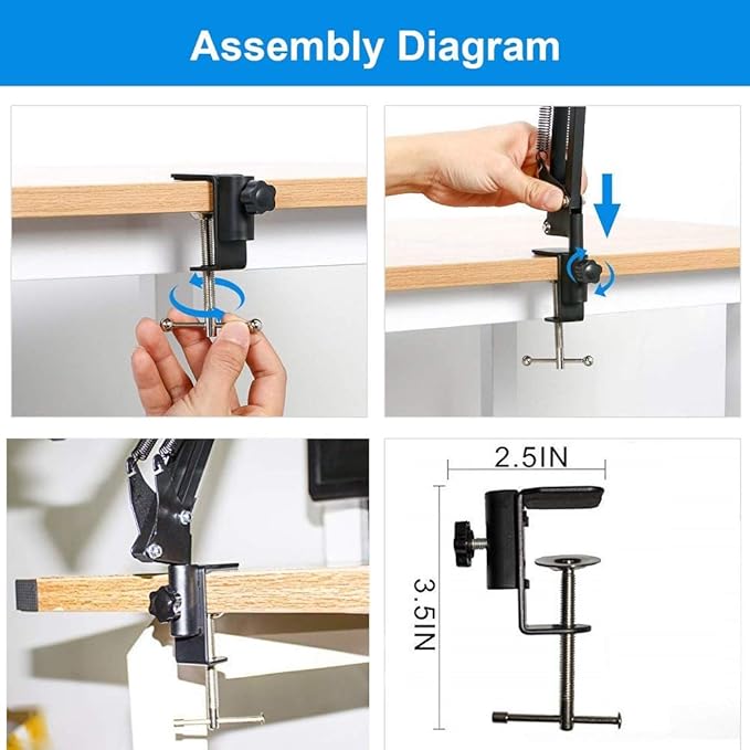Phone Video Stand,Overhead Camera Mount Compatible with iPhone Samsung Live Streaming,Baking,Craft,Videos,Online Lessons