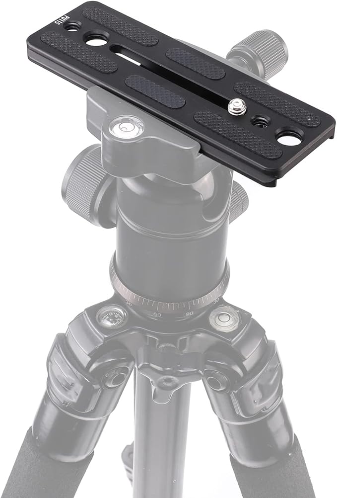 FocusFoto Quick Release Plate 115mm for DJI Ronin SC Gimbal Stabilizer Camera Arca-Swiss Standard Tripod Ballhead (PU115)