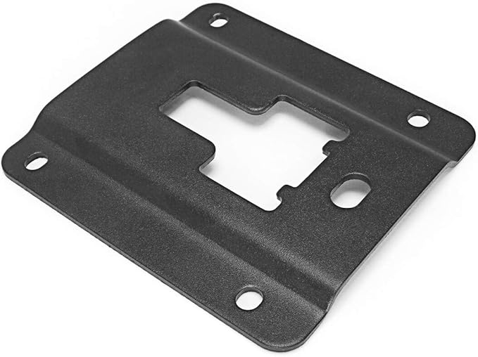 Auovo 4pcs Truck Bed Cargo Tie Down Brackets Plates for Ford F150 F250 F350 2015-2024 2025 2026 Replacement of FL3Z-9928408-AB Bed Load Hook Reinforcement Panel Accessories