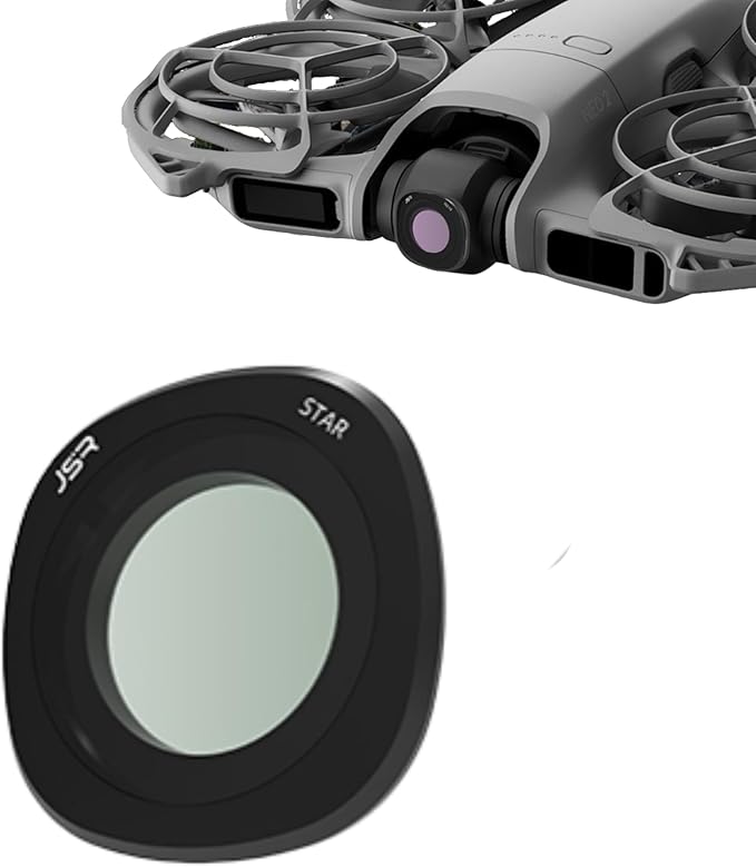 Lens Filter Compatible with DJI NEO 2 - Multi-Coated Optical Glass, Waterproof & Scratch-Resistant, Various Effects for Creative Shooting (Star)