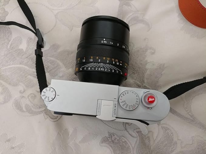 M10P/R-G Thumb Stand Metal Thumbs Up Grip Compatible with Leica M11 M10 M10P M10R M11P M11D M11 Monochrom Better Balance & Grip Convenience, Camera Silver Hand Grip (Silver)