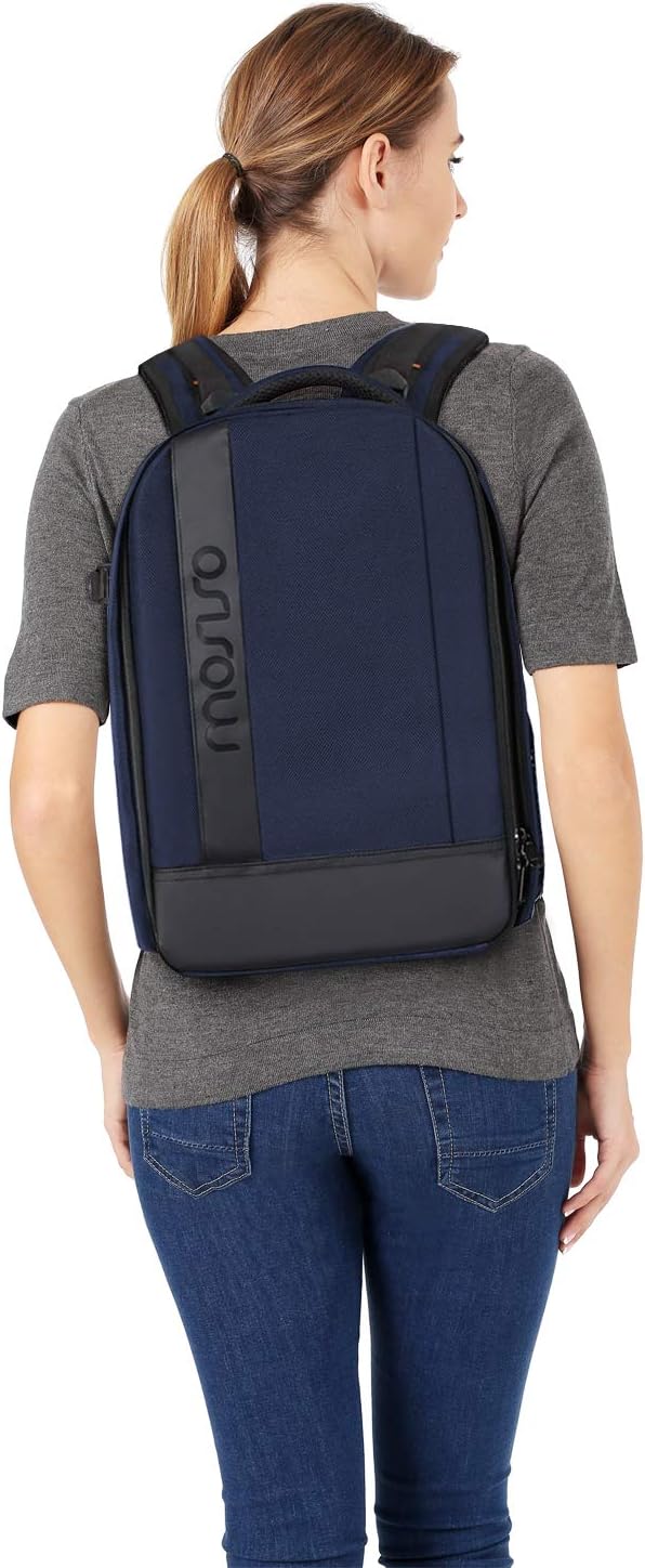 MOSISO Camera Backpack,DSLR/SLR/Mirrorless Photography Backpack Buffer Padded Shockproof Camera Bag with Customized Modular Inserts&Tripod Holder Compatible with Canon,Nikon,Sony etc, Navy Blue