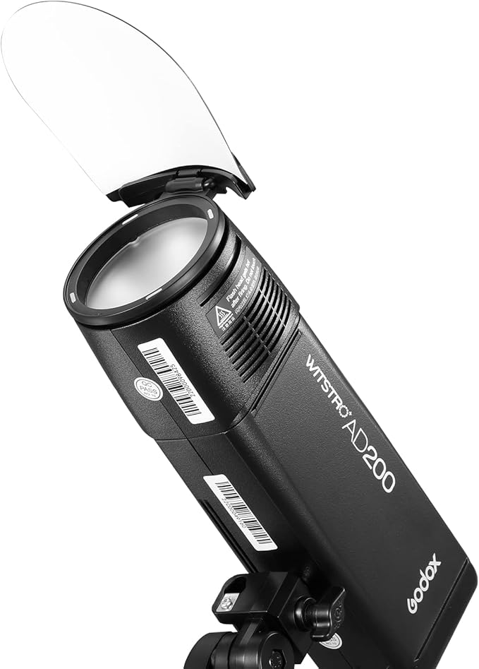 Godox AK-R12 Bounce Card for Round Head Flashes, Compatible with V1, V1Pro, V100, AD100Pro, and AD200 Series (H200R Required for AD200, AD200Pro, AD200Pro II)