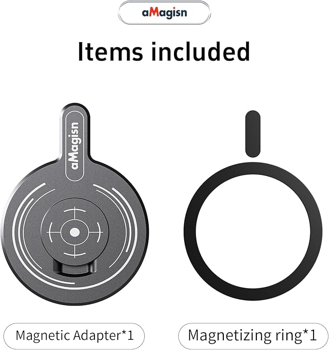 Magnetic Mount Adapter Accessories Compatible with Insta360 Flow Smartphone Gimbal Stabilizer (for Insta360 Flow)