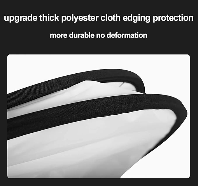 Selens Soft White Diffuser Foldable Light Diffuser Light Diffusion Panel with Carry Bag, Diffuser Fabric Light Modifier for TV Production Video Studio Photography Interview Portrait Shots -31x47in…