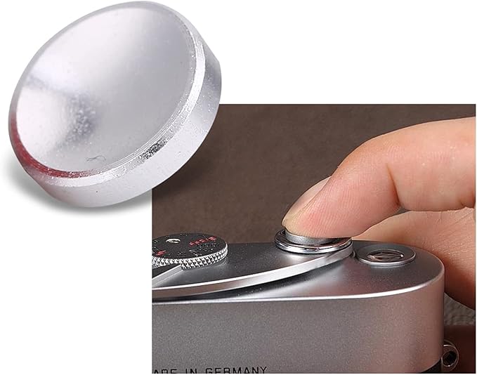 Tangxi Camera Shutter Buttons, 3pcs Universal Aluminum Alloy Camera Shutter Release Buttons with Concave for for for
