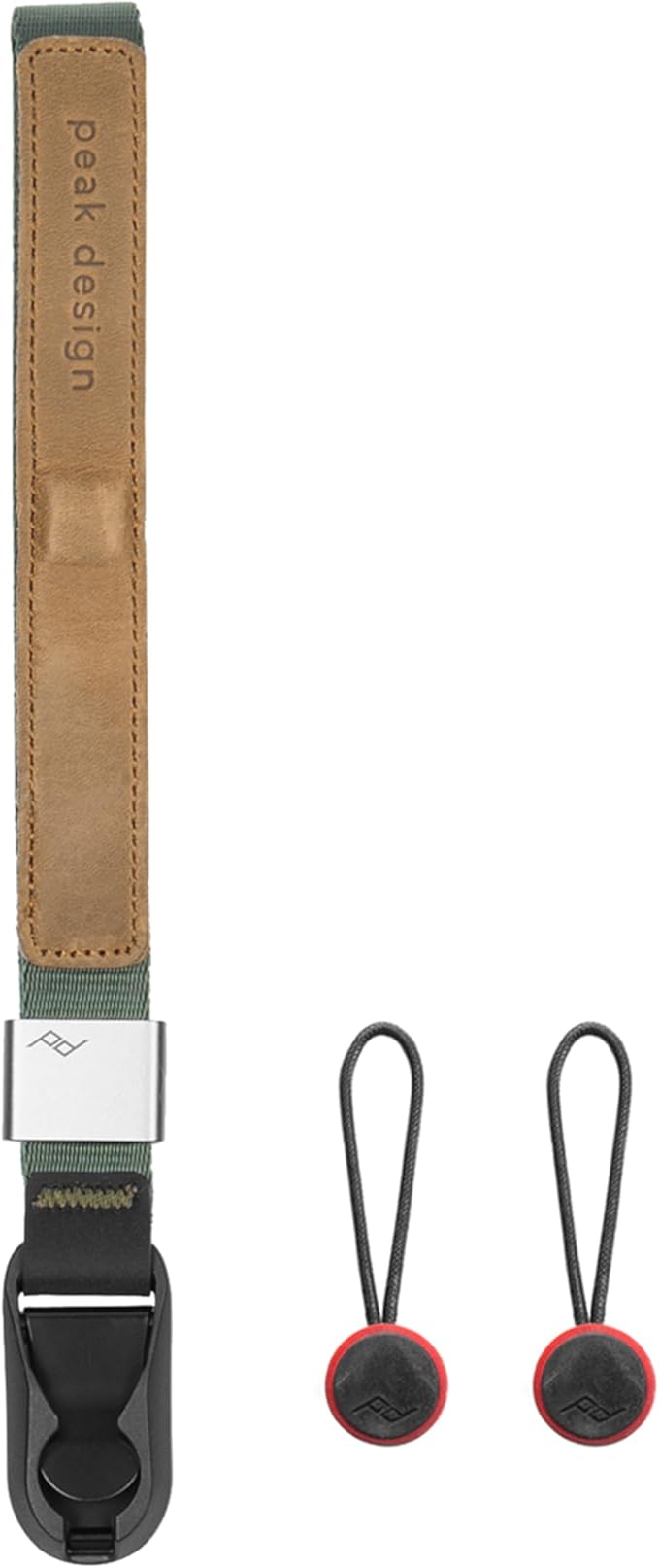Peak Design Cuff Camera Wrist Strap, Compatible with DSLR, Compact and Point-and-Shoot Cameras, Low Profile, Quick Release