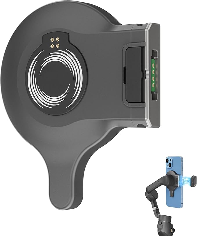 Magnetic Quick-Release Mount Adapter for DJI Osmo Mobile 8/7P/7, Smartphone Gimbal Stabilizer, Compatible with DJI OM Multifunctional Module/OM Tracking Module