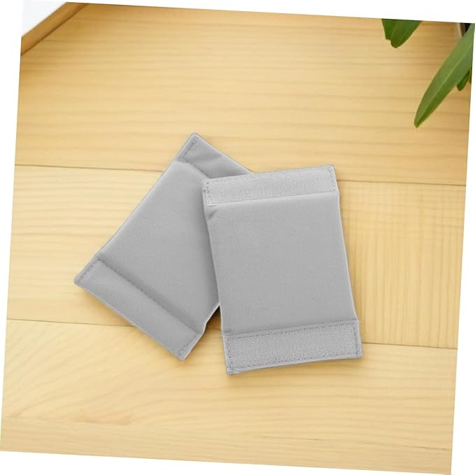 jojofuny 4pcs Adjustable Padded Camera Bag Divider Inserts Shockproof Cushion Separators for Lens and Equipment Organization Grey Design