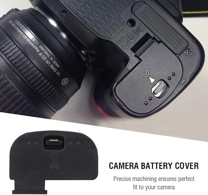 ANGGREK Battery Door Cover Lid Repair Replacement Parts for D7200 Camera Camera Battery Cover