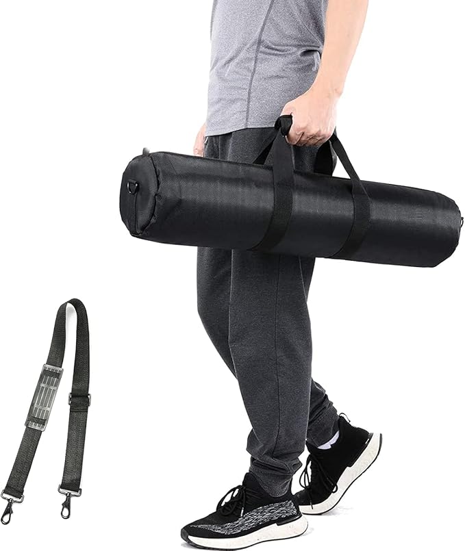 39in/100cm Tripod Carrying Case, Heavy Duty Nylon Bag with Shoulder Strap, Padded for Light Stand, Tripods, Monopods, Umbrellas, Softboxes, Boom Stand, Speaker Stands, Mic Stands