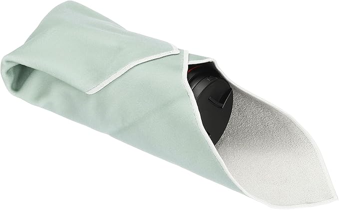 PATIKIL Camera Protective Wrap, 13.8" x 13.8" Lens Protector Wrapper Magic Self-Adhesive Camera Wrap for Camera Lens DSLR Phone Laptop, Green