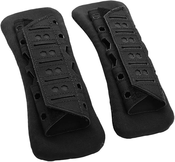 2 Pcs Tactical Vest Shoulder Strap Pads Backpack Breathable Mesh Cushion Pad