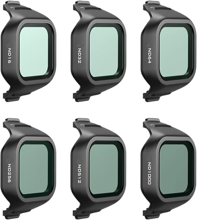 Drones All Day 6 Pack ND Filters Include ND16/32/64/256/512/ND1000 Filter For Mini 5 Pro Drone Camera Accessories