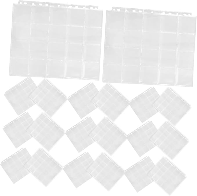 Storage Bag for 30 Negative Sleeves Binder Sheets for Flat Film Easy Organization