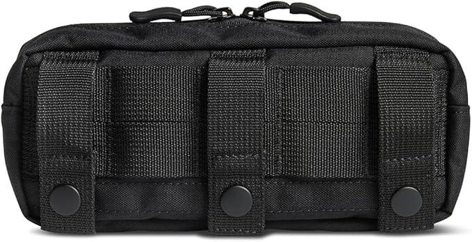 Pelican Aegis EDC Molle Pouch (8" x 4") - for Aegis Backpack and Duffel (Black)