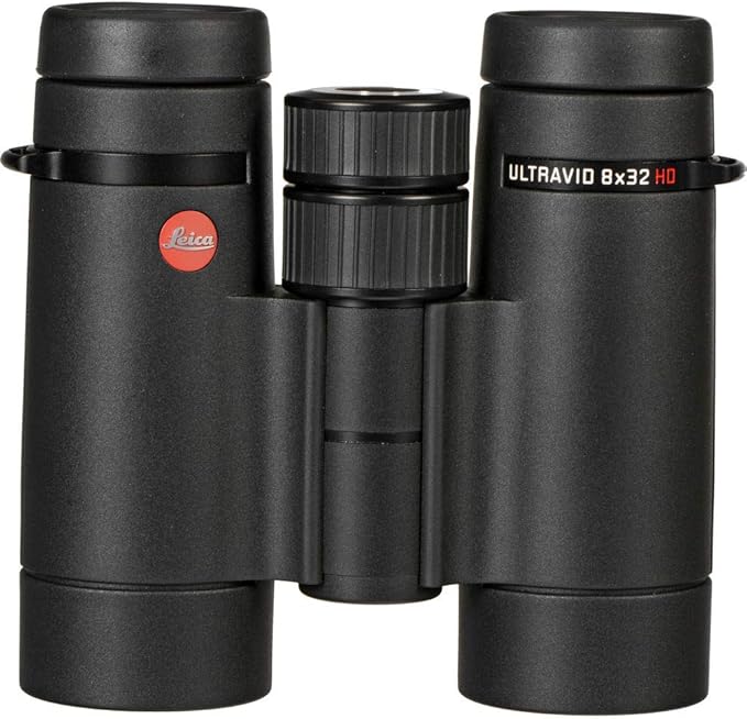 Leica 8x32 Ultravid HD-Plus Binoculars (40090) + Backpack + Full Size Monopod + Cleaning Set + 2 x Cap Keeper + Neck Strap
