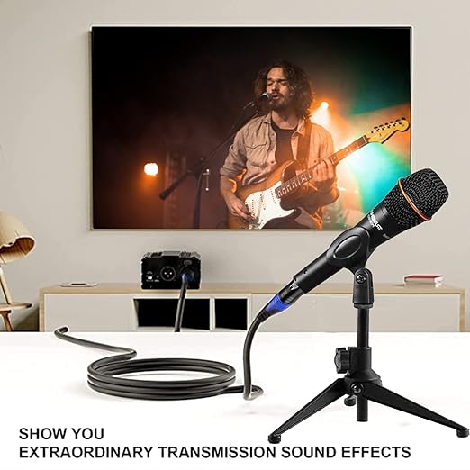 XLR Cables, Microphone Cables 100ft, Heavy Duty XLR Microphone Cables Balanced DMX Cable Male to Female Suitable for Microphones, Speaker Systems, Radio Station, Stage Lighting and More