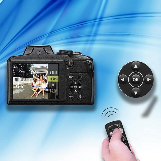 PHOLSY ML-L7 Bluetooth Camera Remote Wireless Shutter Release Control Compatible with Nikon Z30, Z6 II, Z7 II, Z fc, Z50, COOLPIX B600, A1000, P1000, P950