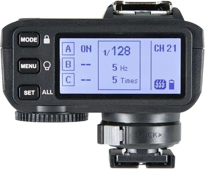 Godox X2T X2T-S Flash Trigger for Sony, with 2.4G TTL HSS 1/8000s Group Function LCD Control Panel Firmware Update, GODOX X2 X2TS X2T S Wireless Flash Trigger Transmitter for Sony Camera