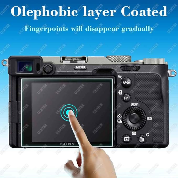 Screen Protector for Sony RX10 IV RX III RX10 II RX10 RX10IV RX10III RX10 II Camera & Hot Shoe Cover, 0.3mm 9H Hardness Tempered Glass Anti-Scrach Anti-Fingerprint Anti-Bubble [3Pack]