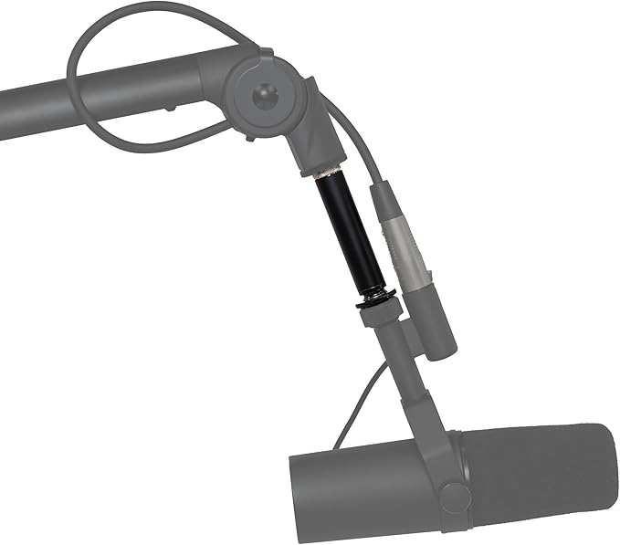 Gator Frameworks Extension Adapter for Braodcast Boom Arms, Pairs with all Gator Boom Arms (GFWMICBCBMEXT)