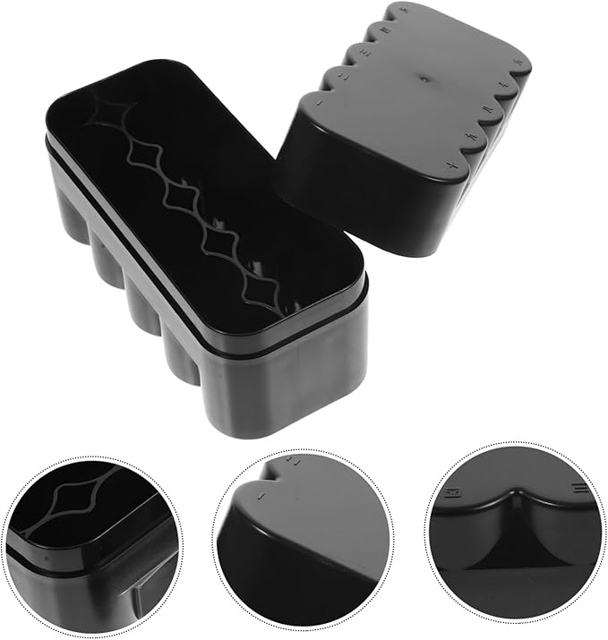 ARTIBETTER Film Storage Box for 120 Rolls Hard Plastic Case Lid Lightweight Film Canister Holder for Home and Travel Organize