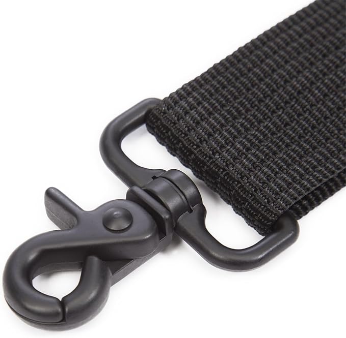 NANUK Adjustable Shoulder Strap, 57.5" – Heavy-Duty, Padded with Non-Slip AirCell Cushioning – Black