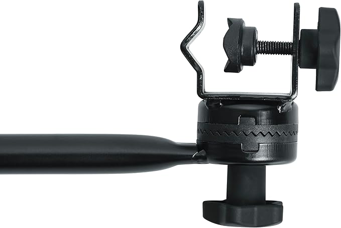 Gator Frameworks Adjustable Clamp-On Angled Mini Interlocking Design, 9" Boom Arm (GFW-MIC-CLMPBM9)