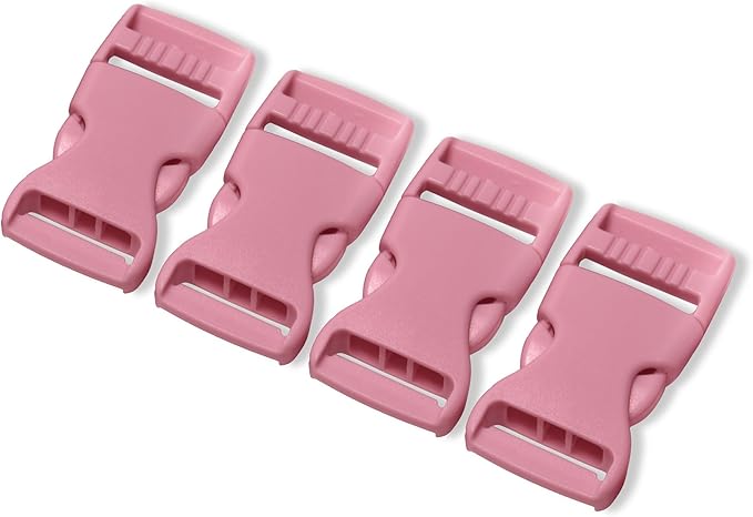 Buckles for Straps Set of 4 Pcs Plastic Buckle Clip Quick Side Release Plastic Fastener