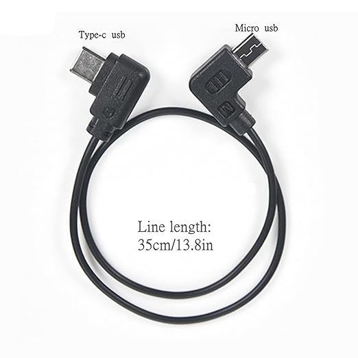 DYTDIEYINGTU for DJI Stabilizer Multi-Function Camera Control Cable (Micro USB) - EOS 200D II, M50, M50 II, 90D, 850D, a6400, a6600, a9, ZV-1, ZV-E1 - Shutter Release Connection