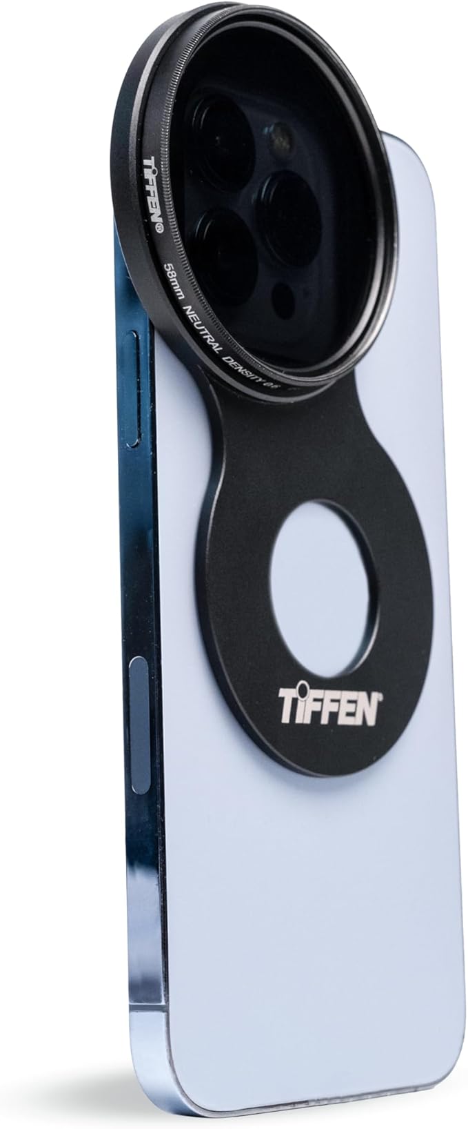 TIFFEN 58MM Filter Mount for iPhone 13/14/15/16 PRO, MAGSAFE Compatible, Slim and Lightweight Design, Magnetic Filter Mount ONLY