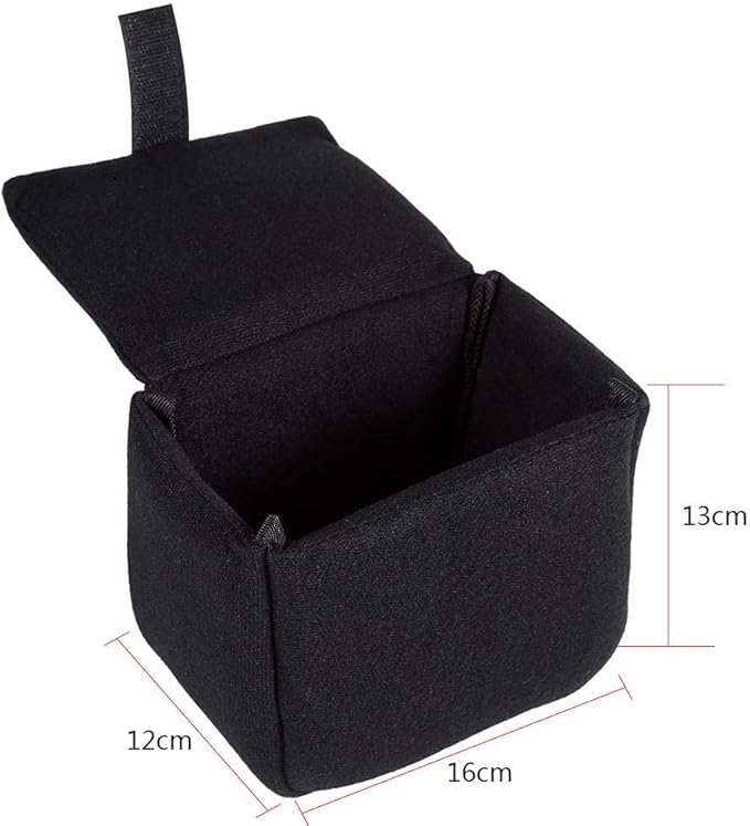 DLSR Camera Bag Insert Padded Case Bag Shockproof Protection Travel Camera Protect Pouch for Photographing(Black)