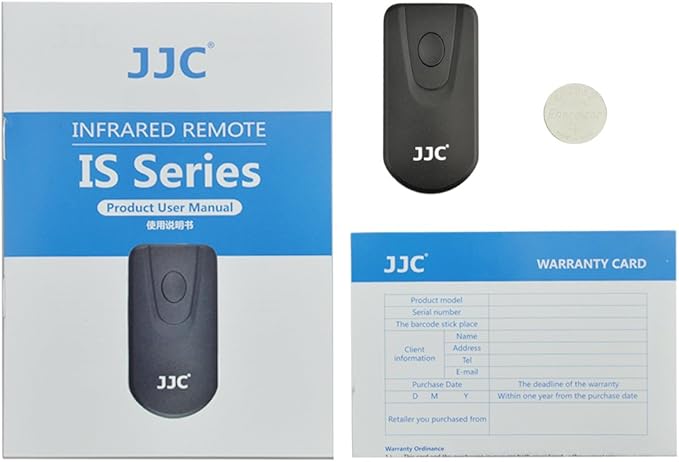 JJC Wireless Infrared Shutter Release Remote Control Replaces Nikon ML-L3 for Nikon D750 D610 D3400 D3300 D3200 D7500 D7200 D7100 D5500 D5300 D5200 D90 D80 Coolpix P900 P7800 P7700