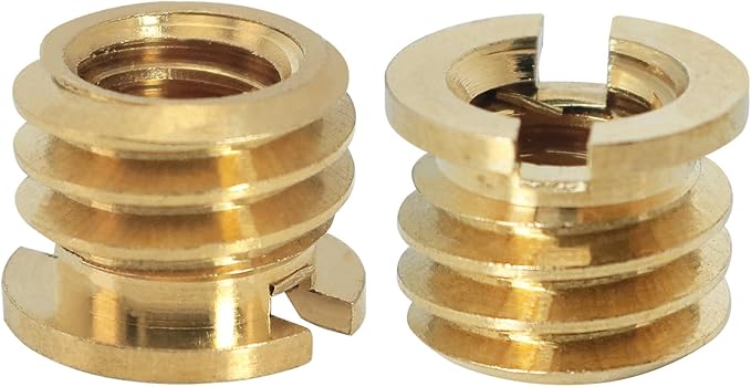 6PCS DSLR Camera Photography Tripod Ball Head Adapter Screw 1/4 to 3/8 Brass Reducer Nut