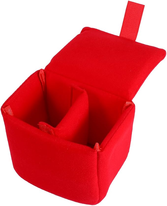 Keenso Camera Bag Insert, Durable DSLR Camera Bag Insert Pad, Travel-Ready Shockproof for Padded Case, Soft Lining & Easy-Clean Design for Photographers, Tra