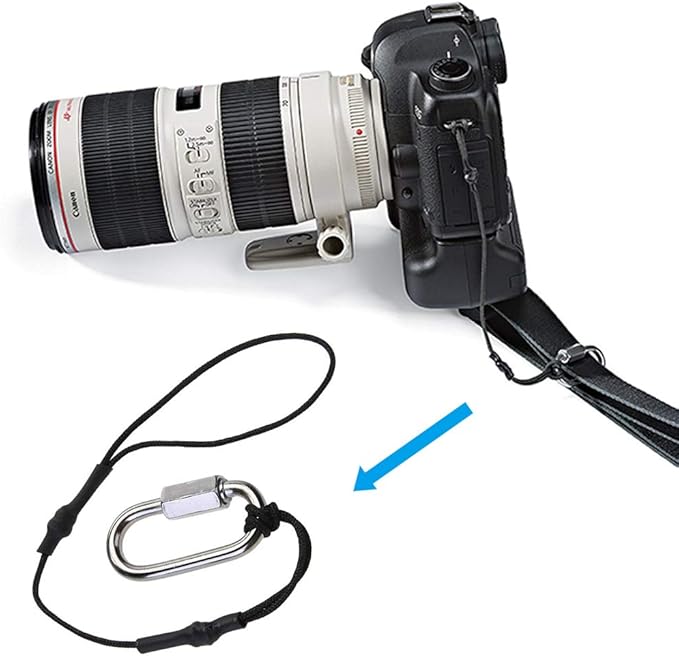 SourceTon 4 Packs Camera Tether Safety Strap, Camera Strap for DSLR Camera and Mirrorless Professional Cameras