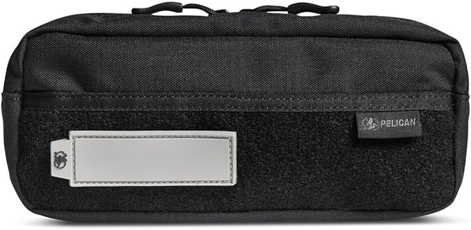 Pelican Aegis EDC Molle Pouch (8" x 4") - for Aegis Backpack and Duffel (Black)