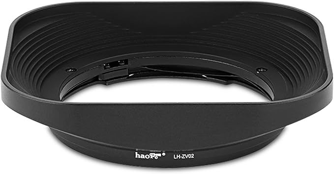 Haoge LH-ZV02 Square Metal Lens Hood for Carl Zeiss Biogon T* 2/35 35mm f2 ZM, C Biogon T* 2.8/35 35mm f2.8 ZM, Planar T* 2/50 50mm f2 ZM; Voigtlander NOKTON CLASSIC 35mm f1.4 VM, 40mm f1.4 VM as LH-6