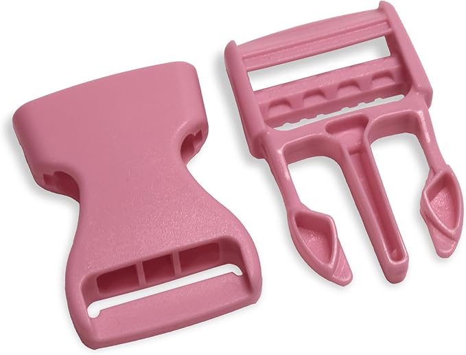 Buckles for Straps Set of 4 Pcs Plastic Buckle Clip Quick Side Release Plastic Fastener