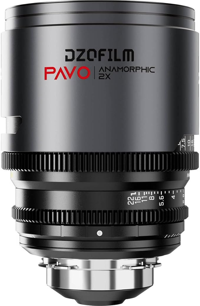 DZOFILM PAVO 2X Anamorphic Prime Lens for PL/EF Mount, Neutral Coating - 75mm, T2.1