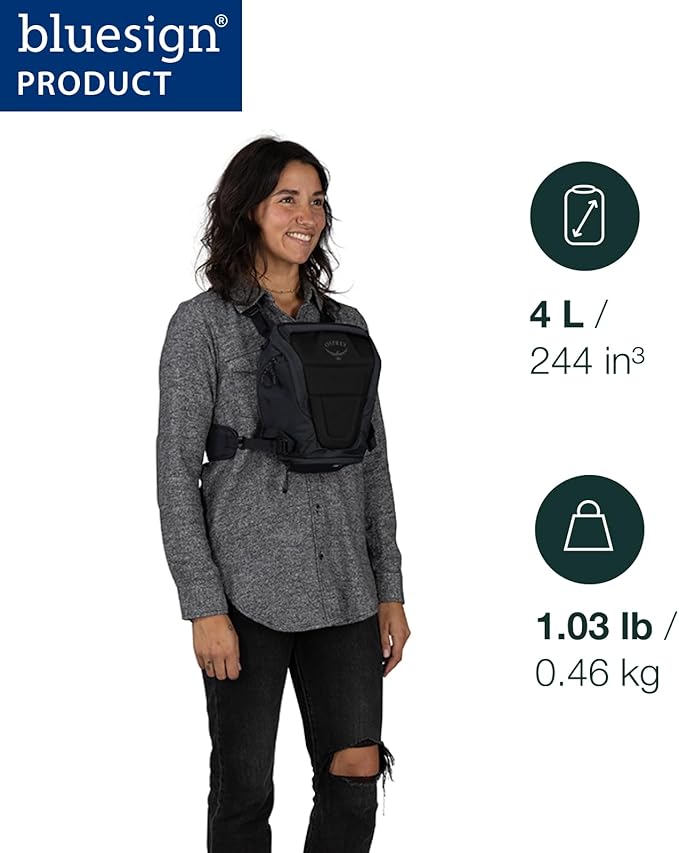 Osprey Camera Chest Rig, Charcoal Grey