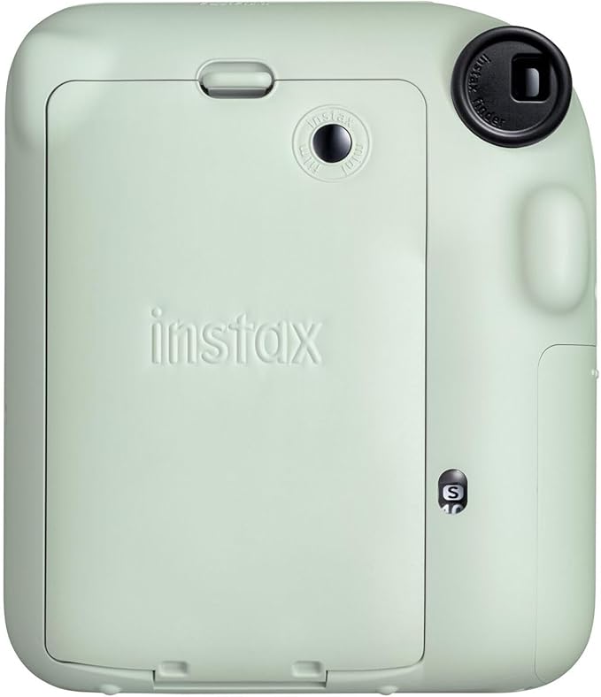 Fujifilm Instax Mini 12 Instant Camera Mint Green Bundle with Fuji Instax Mini Film Value Pack (100 Sheets) + Protective Carrying Case + Photo Album + Microfiber Cleaning Cloth